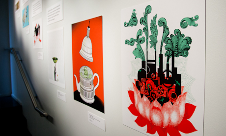 'Visualising Finance Lab' Aalto University, Helsinki, May 2012 (Installation image)