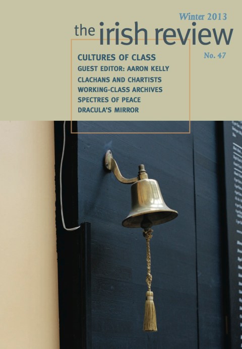 The Irish Review, Winter 2013, No. 47 (cover)(courtesy The Irish Review)