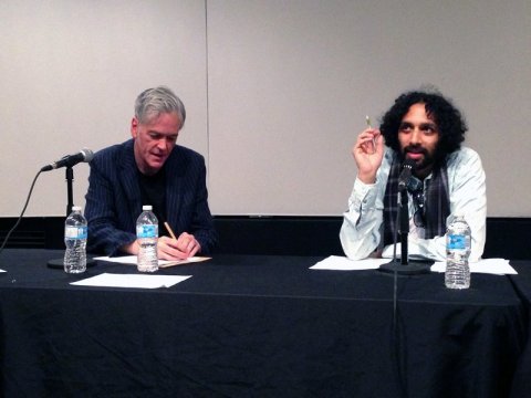 Q&A with fellow panellist Sumanth Gopinath (photograph courtesy of Mauricio Delfin)